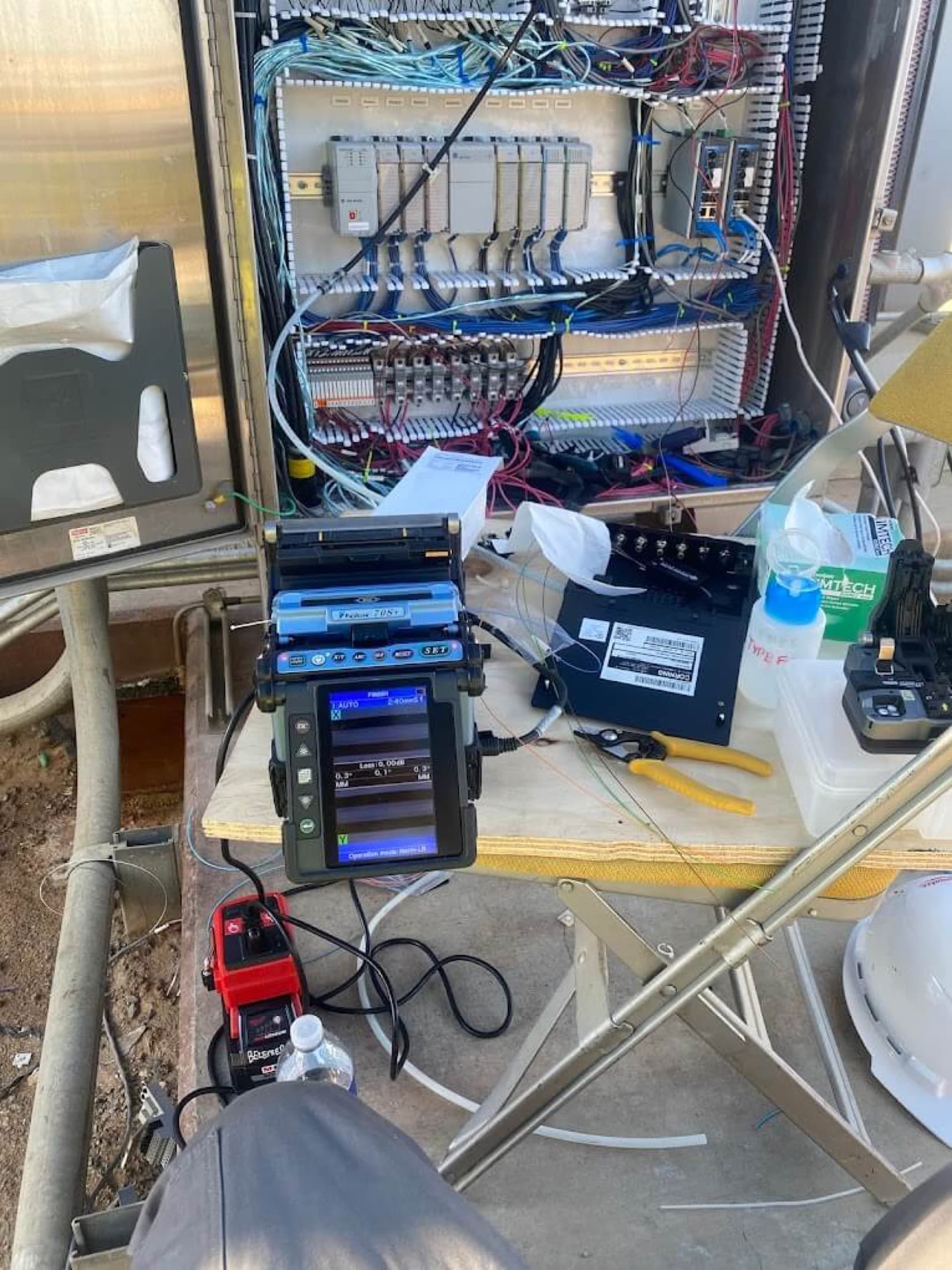 Bezemer Industries commercial low-voltage field work